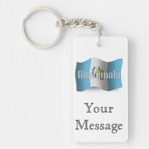 Drapeau de ondulation du Guatemala