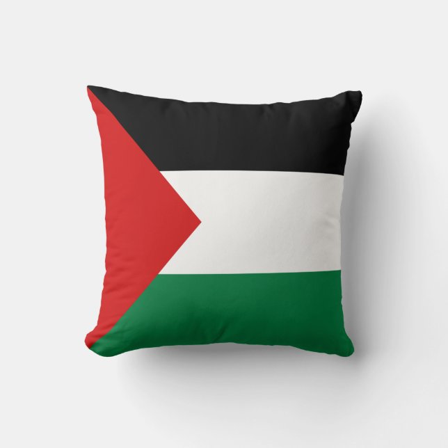 Drapeau de Palestine x Coussin du drapeau (Recto)
