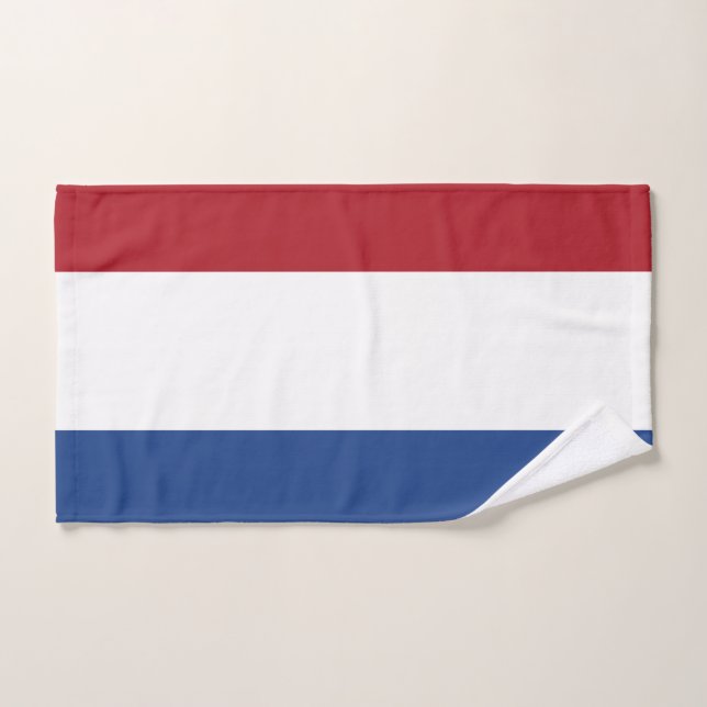 Drapeau de Pays-Bas (Serviette à main)
