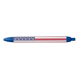 Drapeau de pays USA stylo à bille rétractable