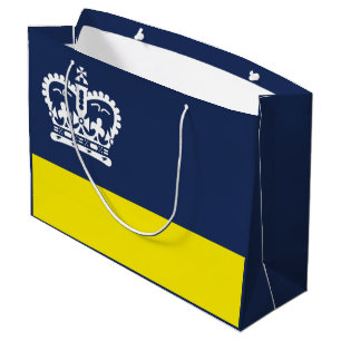 Drapeau de Regina (Saskatchewan) Grand sac cadeau