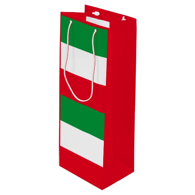 Drapeau de Rhénanie du Nord Westphalie Sac cadeau  (Devant Angle)