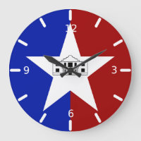 Drapeau de San Antonio Grande Horloge