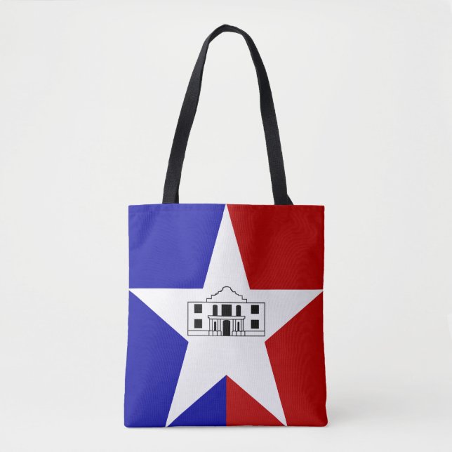 Drapeau de San Antonio, Sac fourre-tout du Texas (Devant)