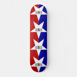 Drapeau de San Antonio, Texas Skateboard