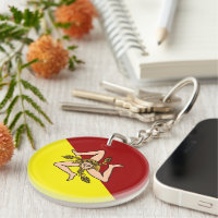 Drapeau de Sicile (Italie)