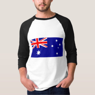 Drapeau de T-shirt de l'Australie