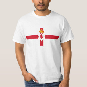 Drapeau de T-shirt de l'Irlande du Nord