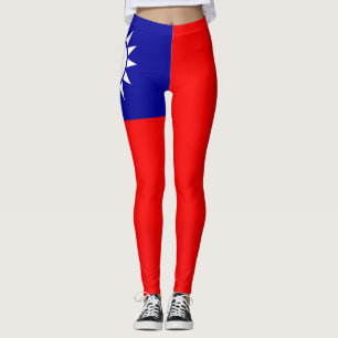 Drapeau de Taïwan legging