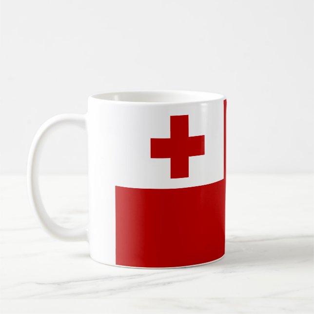 Drapeau de Tonga Mug (Gauche)