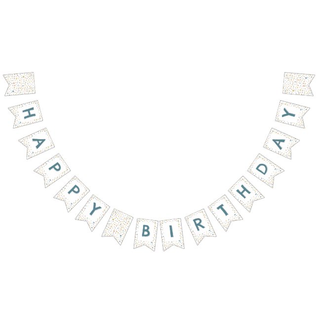 Drapeau de trey Confetti Aquarelle de points (Tout)