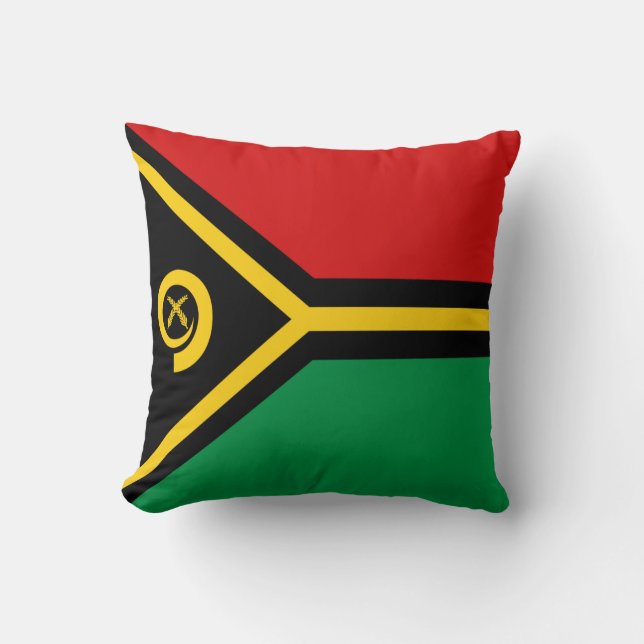 drapeau de Vanuatu x Coussin drapeau (Recto)