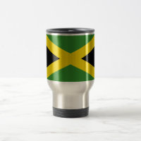 Drapeau de voyage de la Jamaïque/de tasse de