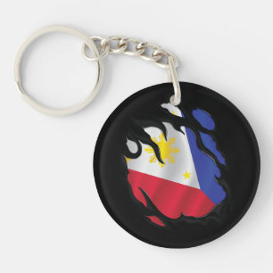 Drapeau déchiré des Philippines
