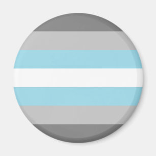 Drapeau demigay LGBT Magnet