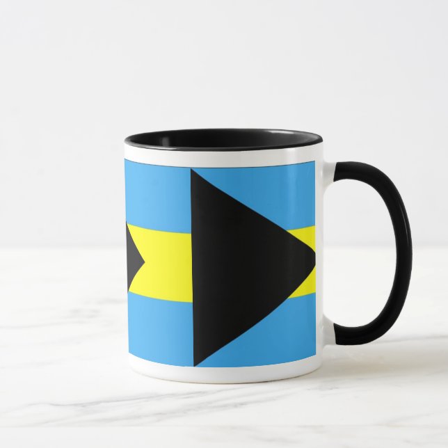 Drapeau des Bahamas Mug (Droite)