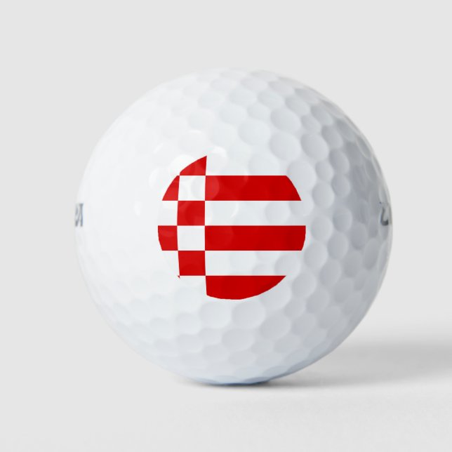 Drapeau des balles de golf de Brême (Devant)