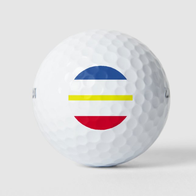 Drapeau des balles de golf Mecklenburg-Poméranie o (Devant)