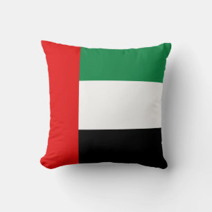 Drapeau des Émirats arabes unis x Coussin à drapea