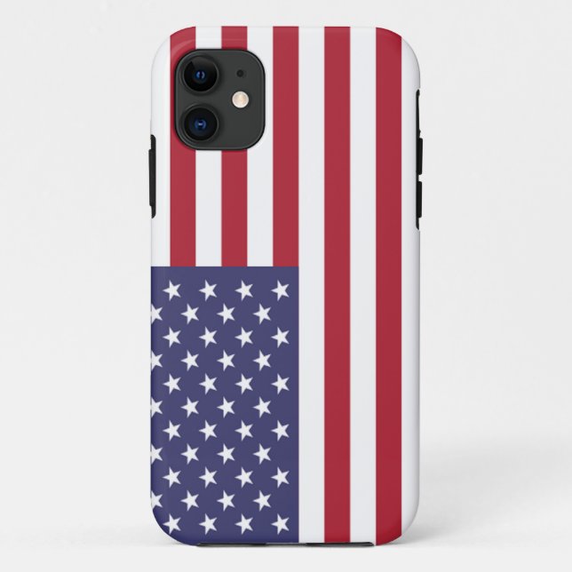 Drapeau des États-Unis iPhone 5 Coques (Dos)
