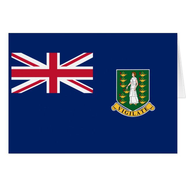 Drapeau des îles Vierges britanniques (Devant horizontal)