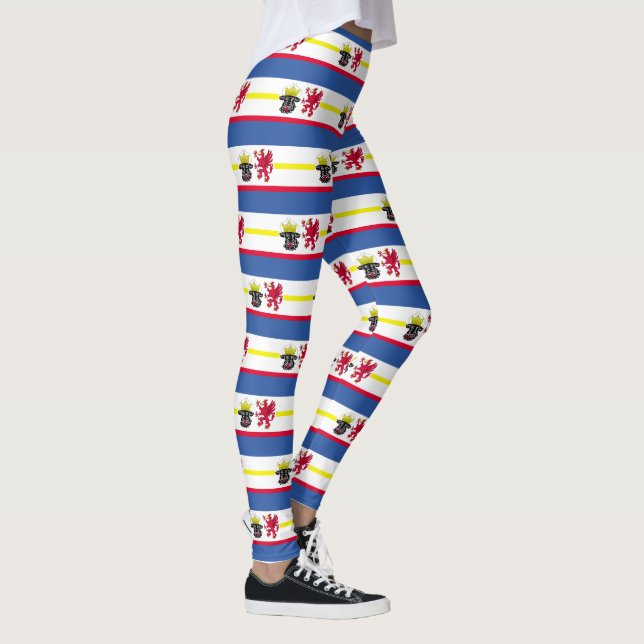 Drapeau des Leggings de Mecklembourg-Poméranie occ (Droite)