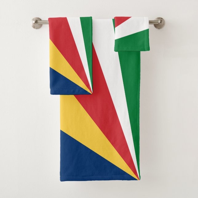 Drapeau des Seychelles (En situation)