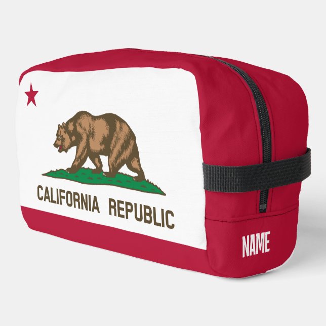 Drapeau d'état de la République de Californie sac  (Coin gauche)