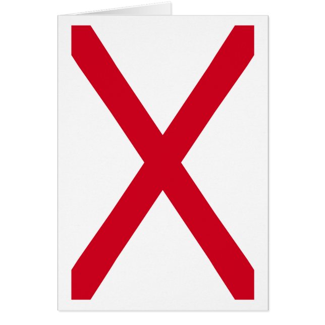 Drapeau d'État de l'Alabama (Devant)