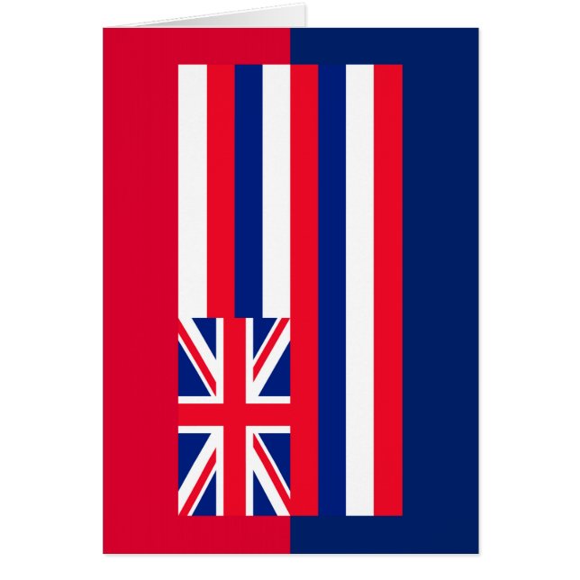 Drapeau d'État d'Hawaii (Devant)