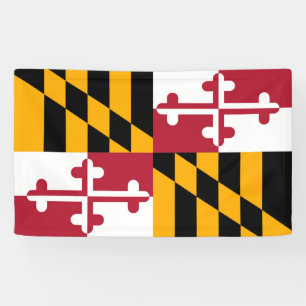 Drapeau d'État du Maryland Bannière de décorati