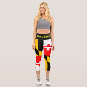 Drapeau d'État du Maryland Pantalons de yogi