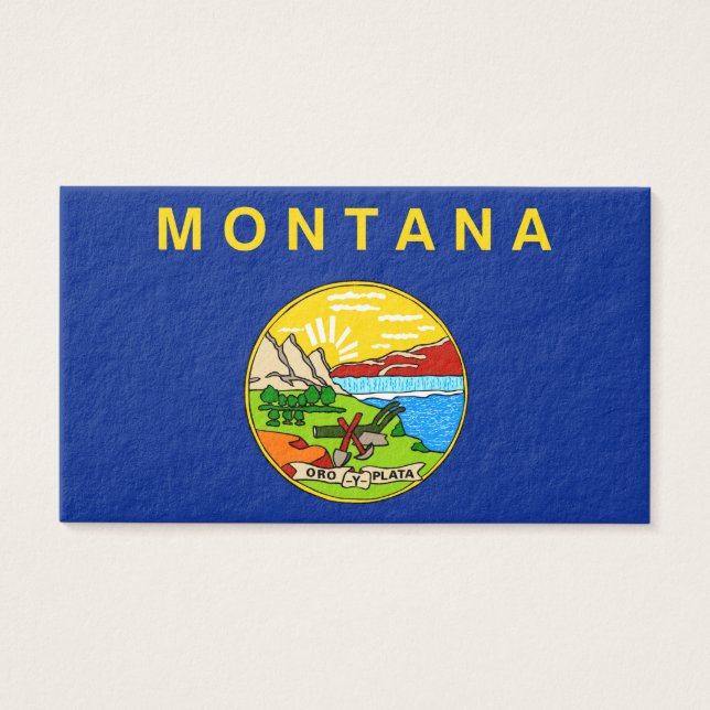 Drapeau d'État du Montana (Devant)