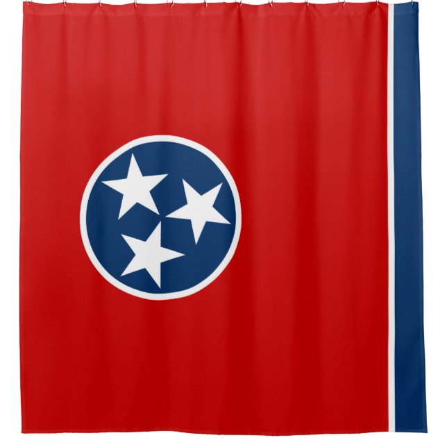 Drapeau d'Etat du Tennessee Douche rideau (Devant)