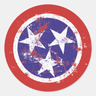 Drapeau D'État En Perte Sur Les Stickers Du Tennes