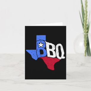 Drapeau D'État Et Carte Du Bbq Texas