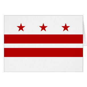 Drapeau d'État patriotique de Washington DC