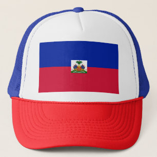 Drapeau d'Haïti - Flagge von Haiti Truckerkappe