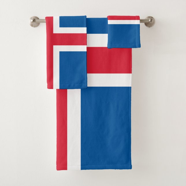 Drapeau d'Islande (En situation)