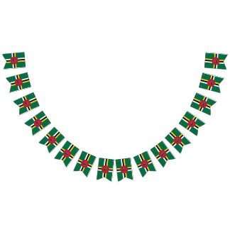 Drapeau Dominique banderole