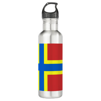 Drapeau d'Orkney Bouteille d'eau en acier inoxydab
