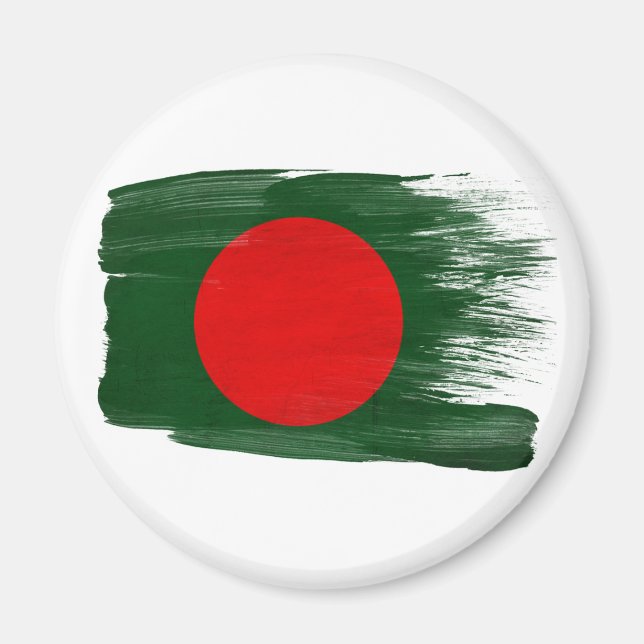 Drapeau du Bangladesh Magnets (Devant)