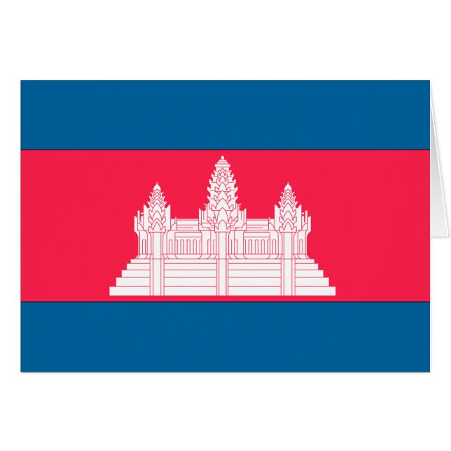 Drapeau du Cambodge (Devant Horizontal)