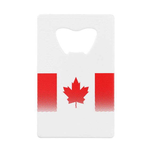 Drapeau Du Canada À Effet Halfton (Devant)