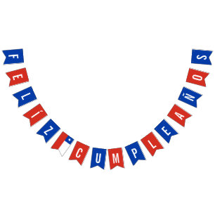 Drapeau du Chili Décorations de fête d'anniversair