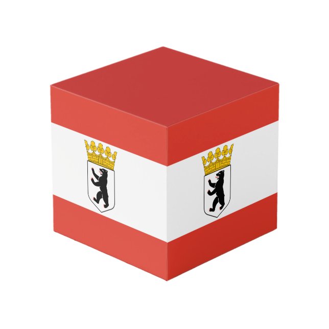 Drapeau du Cube de Berlin (Angle devant)