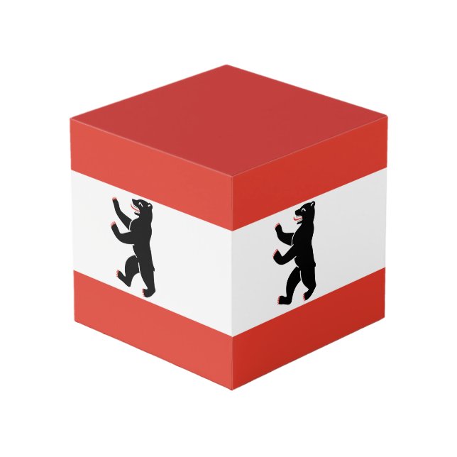 Drapeau du Cube de Berlin (Angle devant)