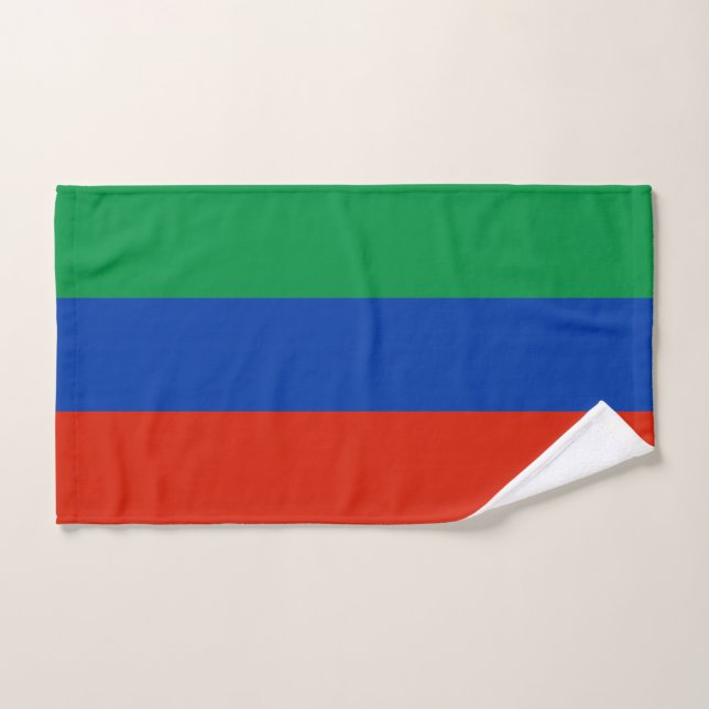 Drapeau du Daghestan (Serviette à main)