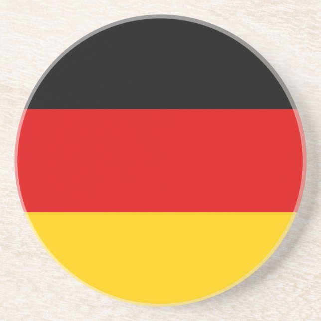Drapeau du Dessous de verre allemand (Devant)