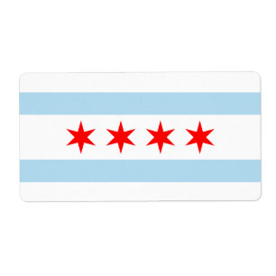 Drapeau du Étiquette de Chicago